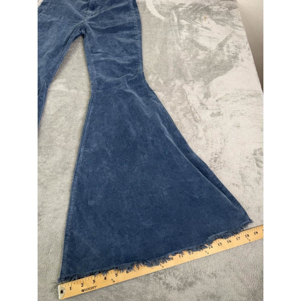 We The Free Just Float On Flare Corduroy Jeans Women's Size 27 Blue NWT - Picture 13 of 13